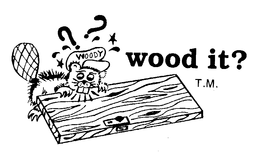 WOODY WOOD IT? trademark