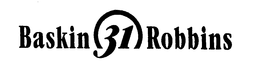 BASKIN 31 ROBBINS trademark