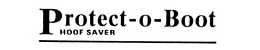 PROTECT-O-BOOT HOOF SAVER trademark