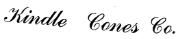 KINDLE CONES CO. trademark