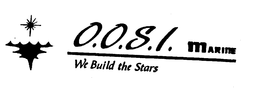 O.O.S.I MARINE WE BUILD THE STARS trademark