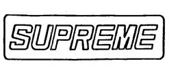 SUPREME trademark