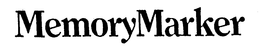 MEMORYMARKER trademark