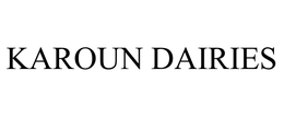 KAROUN DAIRIES trademark