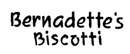 BERNADETTE'S BISCOTTI trademark