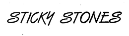 STICKY STONES trademark