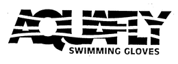 AQUAFLY SWIMMING GLOVES trademark