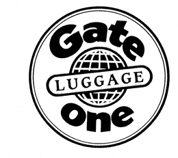 GATE ONE LUGGAGE trademark