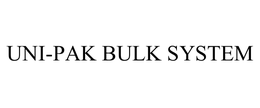 UNI-PAK BULK SYSTEM trademark