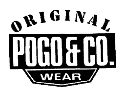 ORIGINAL POGO & CO WEAR. trademark