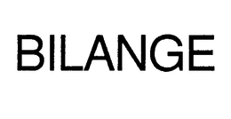 BILANGE trademark