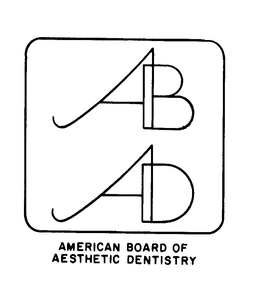 AB AD AMERICAN BOARD OF AESTHETIC DENTISTRY trademark