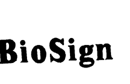 BIOSIGN trademark