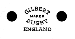 GILBERT MAKER RUGBY ENGLAND trademark