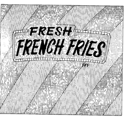 FRESH FRENCH FRIES trademark