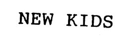 NEW KIDS trademark