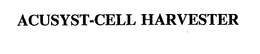 ACUSYST-CELL HARVESTER trademark