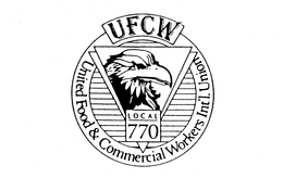 UFCW LOCAL 770 UNITED FOOD & COMMERCIALWORKERS INT'L. UNION trademark