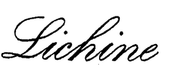 LICHINE trademark