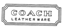 COACH LEATHERWARE trademark
