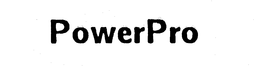 POWERPRO trademark