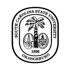 SOUTH CAROLINA STATE UNIVERSITY ORANGEBURG 1896 trademark