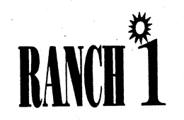 RANCH 1 trademark
