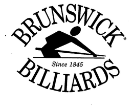 BRUNSWICK SINCE 1845 BILLIARDS trademark
