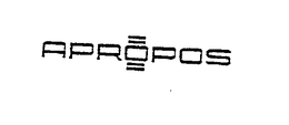 APROPOS trademark