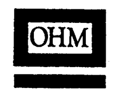 OHM trademark