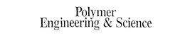 POLYMER ENGINEERING & SCIENCE trademark