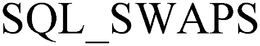SQL_SWAPS trademark
