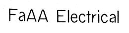 FAAA ELECTRICAL trademark