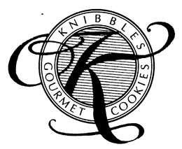 KNIBBLES GOURMET COOKIES trademark
