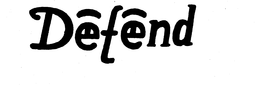 DEFEND trademark