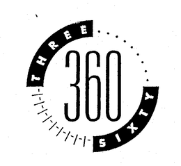PLAYBOY THREE 360 SIXTY trademark