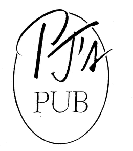 PJ'S PUB trademark
