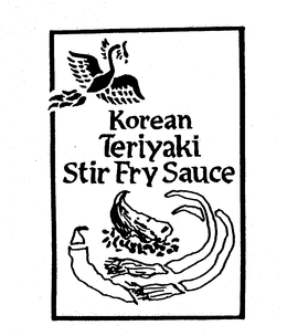 KOREAN TERIYAKI STIR FRY SAUCE trademark