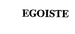 EGOISTE trademark