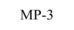 MP-3 trademark