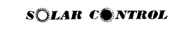 SOLAR CONTROL trademark