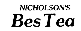 NICHOLSON'S BES TEA trademark