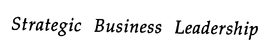 STRATEGIC BUSINESS LEADERSHIP trademark