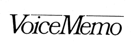 VOICEMEMO trademark