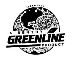 EARTH SAFE A SENTRY GREENLINE PRODUCT trademark