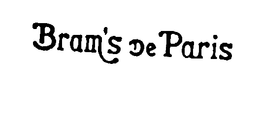 BRAM'S DE PARIS trademark