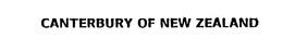 CANTERBURY OF NEW ZEALAND trademark
