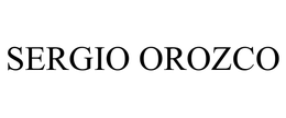 SERGIO OROZCO trademark