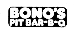 BONO'S PIT BAR-B-Q trademark