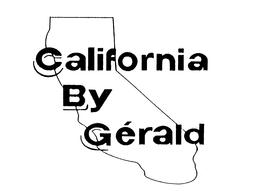 CALIFORNIA BY GERALD trademark